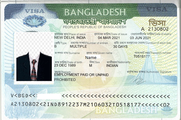 Bangladesh Business Visa  Ciochin