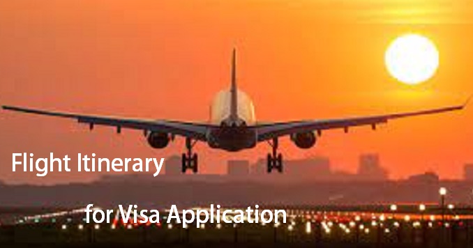 Flight Ticket for Visa Purpose