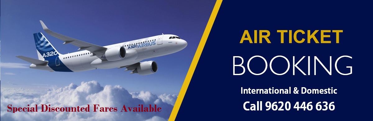 Air Ticket Booking  Bangalore